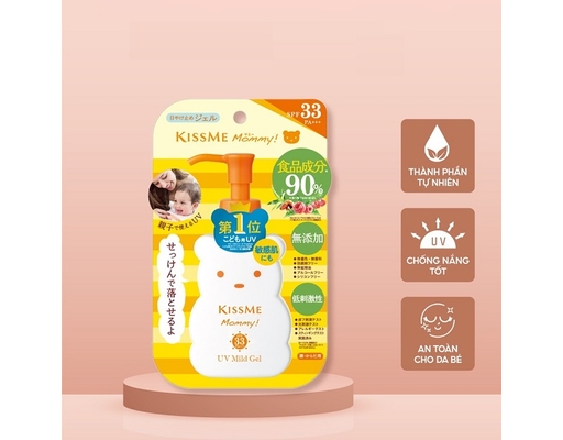 Gel Chống Nắng Và Dưỡng Ẩm Mommy 100g Kissme ảnh 2