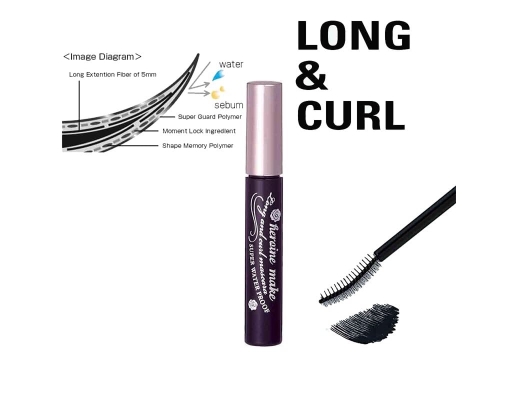 Mascara Nâng Cong Và Dày Mi Siêu Bền Heroine Make #01 Màu Đen Tuyền 6g Kissme ảnh 2