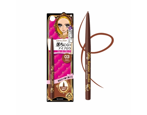 Chì Sáp Kẻ Mày Lõi Siêu Mịn Không Thấm Nước Heroine Make 03 Màu Nâu Sáng 0.07g Kissme ảnh 0