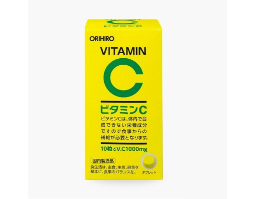 Thực Phẩm Bảo Vệ Sức Khỏe Vitamin C 300 Viên Orihiro ảnh 1