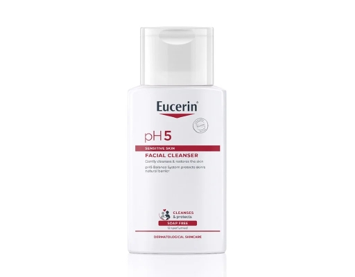 Sữa Rửa Mặt Da Nhạy Cảm PH5 Facial Cleanser Sensitive Skin 100ml Eucerin ảnh 0