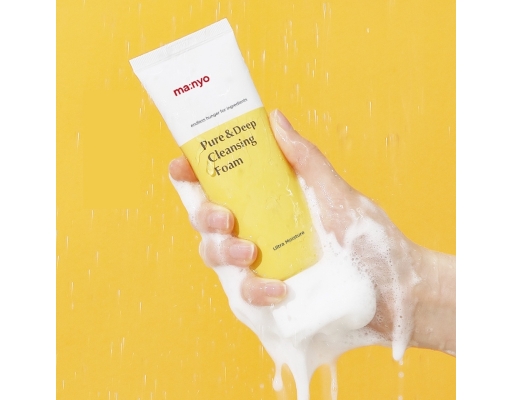 Sữa Rửa Mặt Làm Sạch & Dưỡng Ẩm Pure & Deep Cleansing Foam 200ml Ma:nyo ảnh 1
