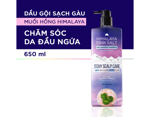 Dầu Gội Sạch Gàu Muối Hồng Himalaya Chăm Sóc Da Đầu Ngứa 650ml HIMALAYA PINK SALT ảnh 1