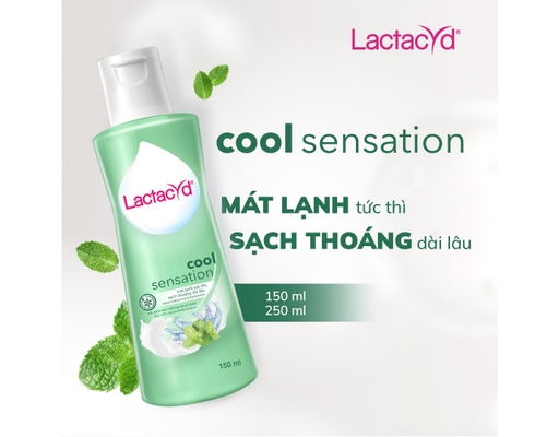 Dung Dịch Vệ Sinh Phụ Nữ Bạc Hà Mát Lạnh Cool Sensation 250ml Lactacyd ảnh 3