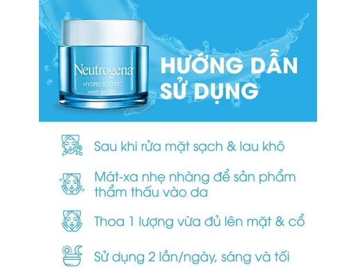 Kem Dưỡng Dành Cho Da Khô Hydro Boost Nourishing 50g Neutrogena ảnh 3