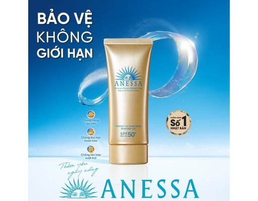 Combo Gel Chống Nắng Bảo Vệ Hoàn Hảo 90g & Sữa Chống Nắng Bảo Vệ Hoàn Hảo 20ml ANESSA ảnh 2