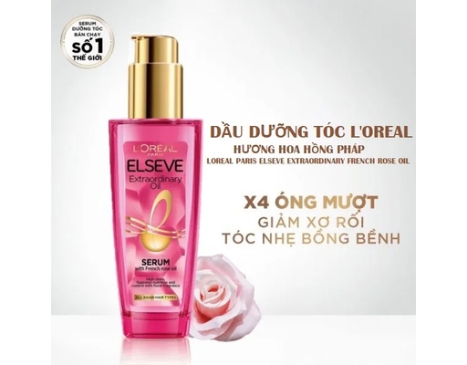 Serum Dưỡng Tóc Chiết Xuất Hoa Hồng 100ml L'Oreal ảnh 2