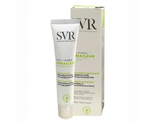 Kem Dưỡng Giảm Mụn Se Lỗ Chân Lông Sebiaclear Mat+Pores 40ml SVR ảnh 1