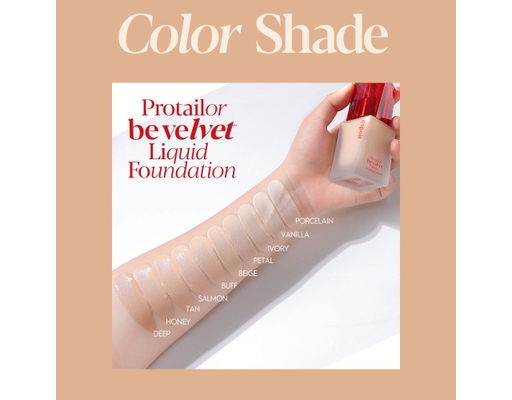 Kem Nền Siêu Che Phủ Pro Tailor Foundation Be Velvet SPF22 PA++ Màu Vanilla 30g espoir ảnh 4