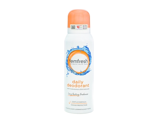 Xịt Thơm Mát Vùng Kín Dưỡng Ẩm Hàng Ngày 125ml femfresh ảnh 0