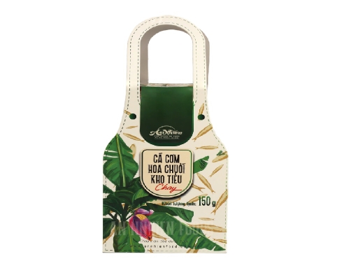 Cá Cơm Hoa Chuối Kho Tiêu Chay 150g An Nhiên ảnh 0