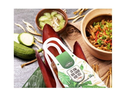 Cá Cơm Hoa Chuối Kho Tiêu Chay 150g An Nhiên ảnh 3