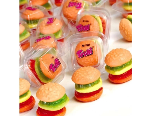 Kẹo Dẻo Vị Trái Cây Mini Burger 600g Trolli ảnh 3
