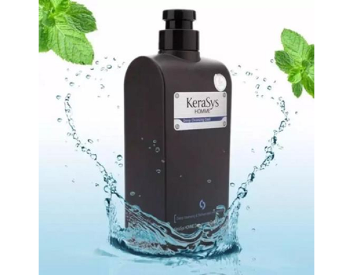 Dầu Gội Cho Nam Tinh Chất Bạc Hà Mát Lạnh Và Sạch Sâu 550ml Kerasys ảnh 2