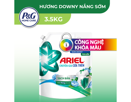 Nước Giặt Cửa Trên Sạch Nhanh Hương Nắng Sớm 3.5kg Ariel ảnh 2