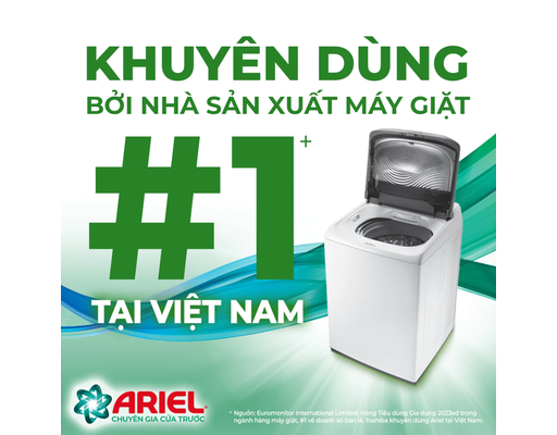 Nước Giặt Cửa Trên Sạch Nhanh Hương Nắng Sớm 3.5kg Ariel ảnh 5