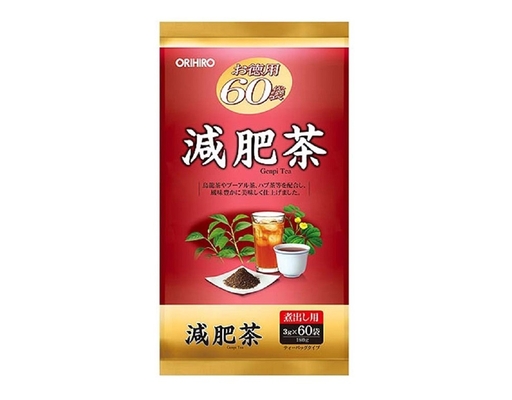 Trà Hỗ Trợ Giảm Mỡ Bụng Genpi - 180g (3g x 60 Túi Lọc) Orihiro ảnh 0