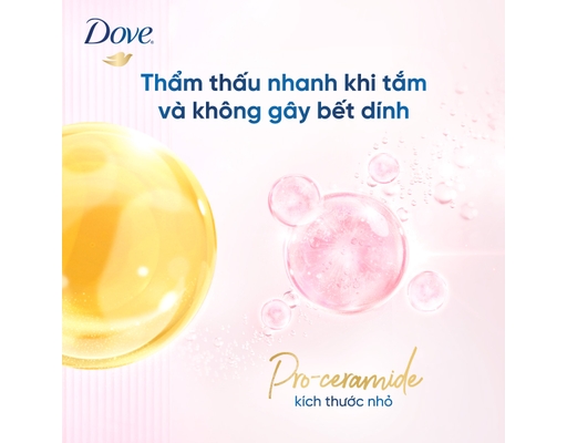 Sữa Tắm Serum Với Pro-Ceramide Dịu Nhẹ Cho Da Nhạy Cảm 500g Dove ảnh 2