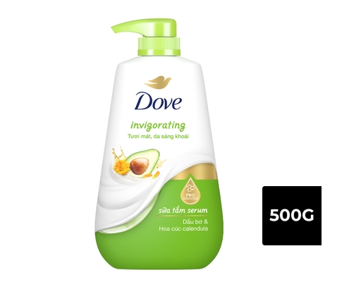 Sữa Tắm Serum Với Pro-Ceramide Tươi Mát Sảng Khoái 500g Dove ảnh 0