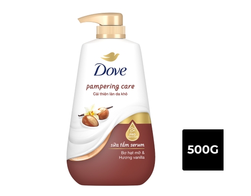 Sữa Tắm Serum Với Pro-Ceramide Cải Thiện Làn Da Khô 500g Dove ảnh 0