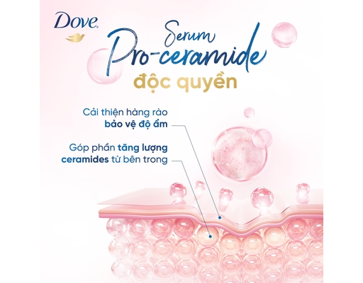 Sữa Tắm Serum Với Pro-Ceramide Cải Thiện Làn Da Khô 500g Dove ảnh 3