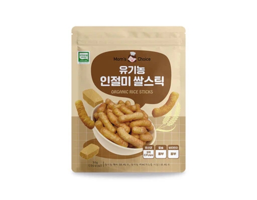 Bánh Gạo Lứt Hữu Cơ Vị Đậu Nành 30g Mom's Choice ảnh 0