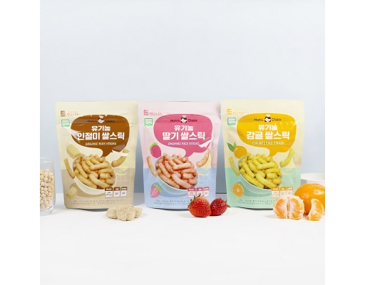 Bánh Gạo Lứt Hữu Cơ Vị Đậu Nành 30g Mom's Choice ảnh 1