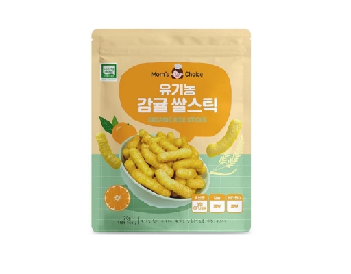 Bánh Gạo Lứt Hữu Cơ Vị Quýt 30g Mom's Choice ảnh 0