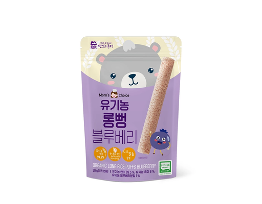 Bánh Gạo Lứt Thanh Dài Vị Việt Quất 30g Mom's Choice ảnh 0