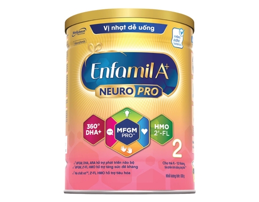 Sữa Bột Enfamil A+ Số 2 Cho Trẻ 6-12 Tháng 830g Mead Johnson ảnh 0