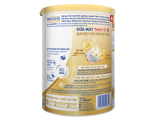 Sữa Nan Supreme Pro Số 1 Bổ Sung 5HMO Cho Bé 0-6 Tháng 400g Nestlé ảnh 2