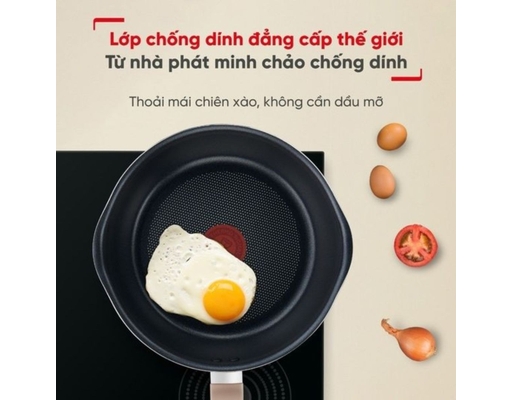 Chảo Nồi Có Nắp Đa Năng 3In1 22cm Màu Vàng Nhạt Tefal ảnh 2