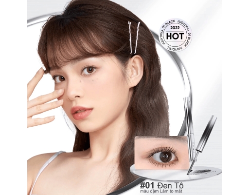 Mascara Curling Iron Mascara Màu 1 Đen 2g JUDY DOLL ảnh 2