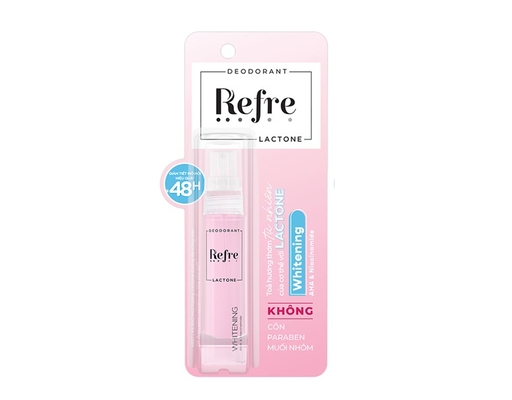 Xịt Khử Mùi Hương Lactone Dưỡng Da Trắng Mịn 30ml Refre ảnh 0