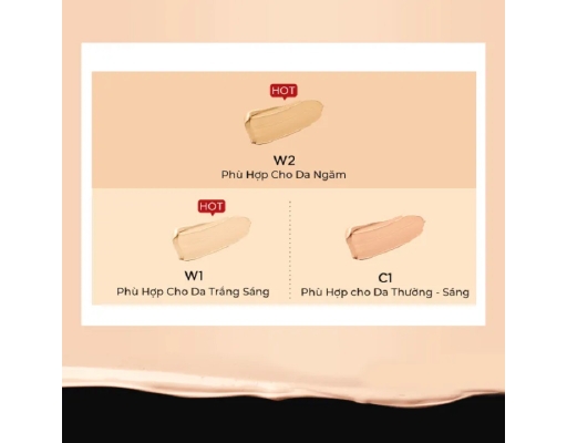 Kem Nền Lâu Trôi Flawless Màu C1 Tông Sáng Hồng 30g COLOR KEY ảnh 3