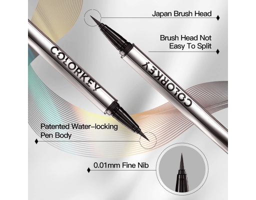 Kẻ Mắt Nước Lâu Trôi Màu N02 Nâu 0.5g COLOR KEY ảnh 1