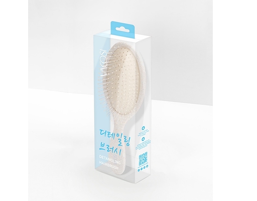 Lược Gỡ Rối &Tạo Kiểu Cơ Bản C16-O Màu Kem Vacosi ảnh 1