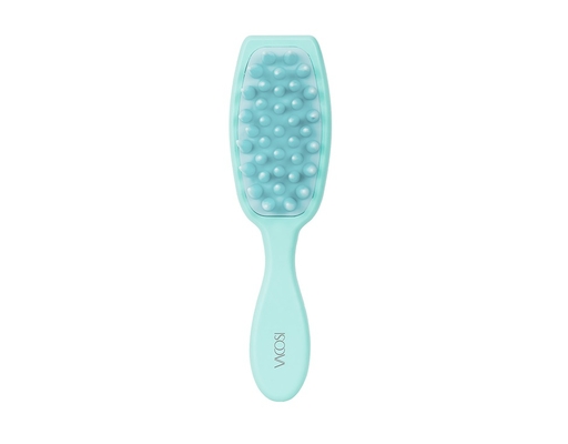 Lược Gội Và Massage Đầu Răng Silicone C21 Màu Xanh Dương Vacosi ảnh 0