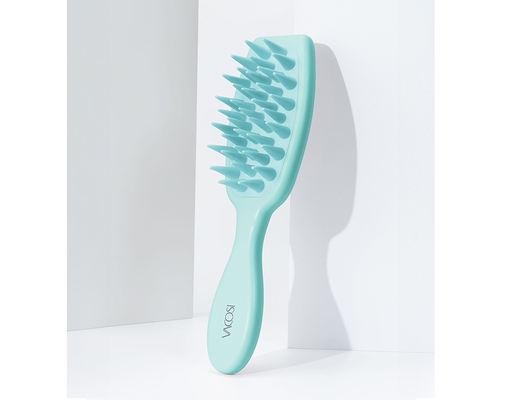 Lược Gội Và Massage Đầu Răng Silicone C21 Màu Xanh Dương Vacosi ảnh 2