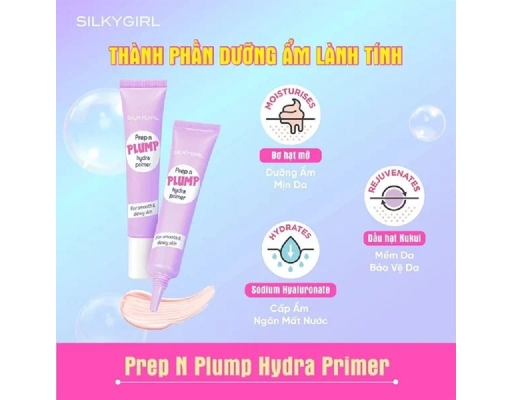 Kem Lót Dưỡng Ẩm Màu 1 Natural 15ml Silkygirl ảnh 3