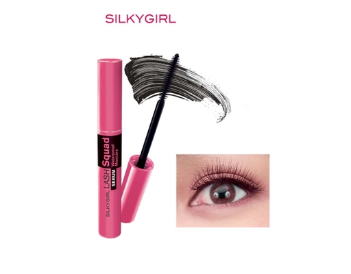Mascara Làm Dài, Dày Và Cong Mi Màu Đen 4ml Silkygirl ảnh 1