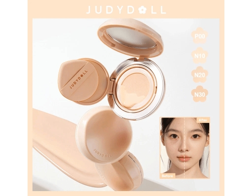 Phấn Nước Che Phủ Cao Màu #N10 Tone Da Sáng 14g JUDY DOLL ảnh 3