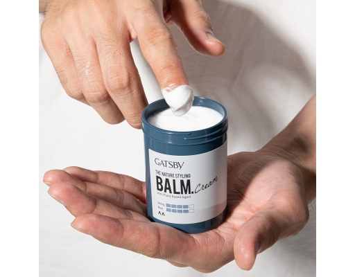 Wax Tạo Kiểu Tóc Bóng Mượt Balm Cream 75g GATSBY ảnh 1