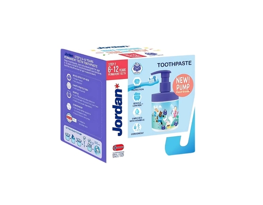 Kem Đánh Răng Trẻ Em Từ 6-12 Tuổi Hương Nho 188g Jordan ảnh 1