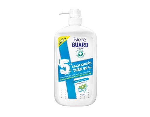 Sữa Tắm Guard Sạch Mát Lạnh Sảng Khoái 1.2kg Bioré ảnh 0