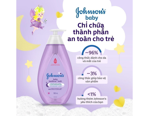 Sữa Tắm Thư Giãn Bedtime 500ml Johnson's Baby ảnh 1