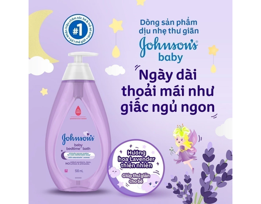 Sữa Tắm Thư Giãn Bedtime 500ml Johnson's Baby ảnh 4