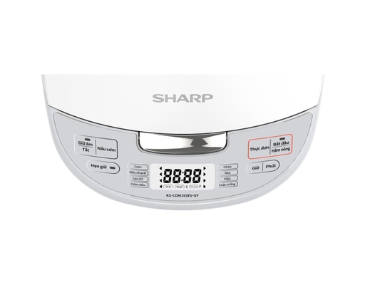Nồi Cơm Điện Tử KS-COM192EV-GY 1.8L Sharp ảnh 3