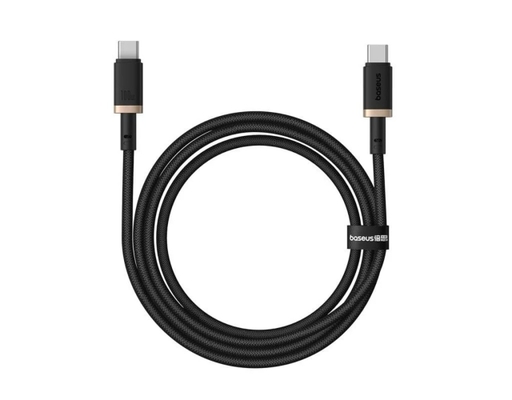 Cáp Sạc Dura Series C To C 100W 2M Màu Vàng Đen Baseus ảnh 0