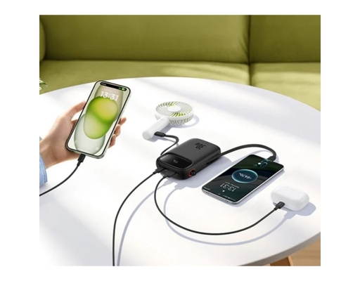 Sạc Dự Phòng Qpow 2 Digital Display 10000mAh 30W Màu Trắng Baseus ảnh 10